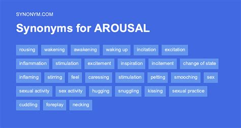 synonym arousal